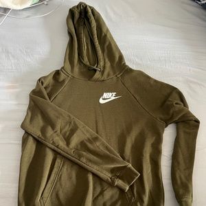 Olive Green Nike Hoodie